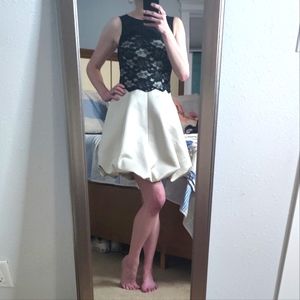 JS Collections Lace Bubble Dress